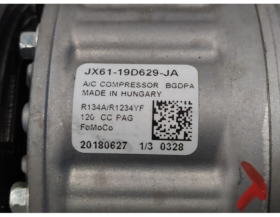 Recambio de compresor aire acondicionado para ford transit connect 1.5 tdci cat referencia OEM IAM JX6119D629JA  