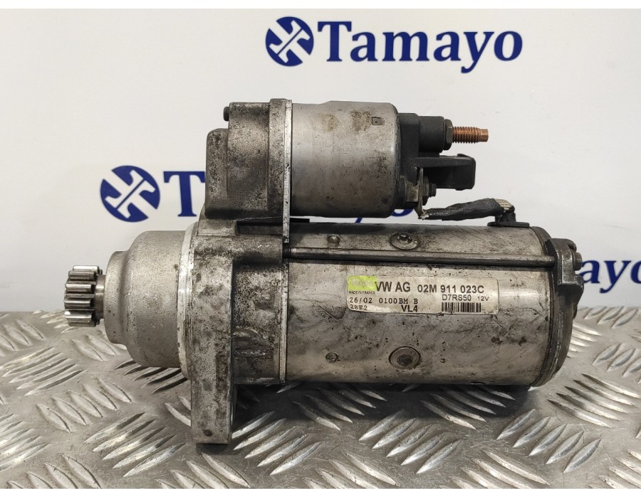 Recambio de motor arranque para volkswagen golf iv berlina (1j1) 1.9 tdi referencia OEM IAM 02M911023C  D7RS50