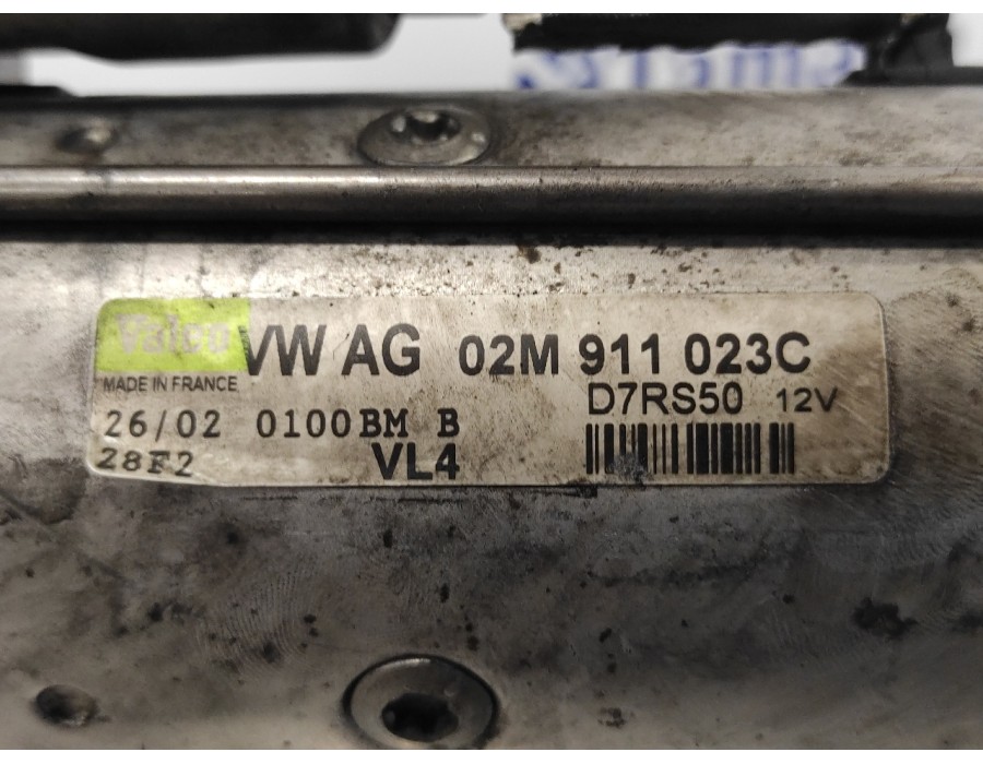Recambio de motor arranque para volkswagen golf iv berlina (1j1) 1.9 tdi referencia OEM IAM 02M911023C  D7RS50