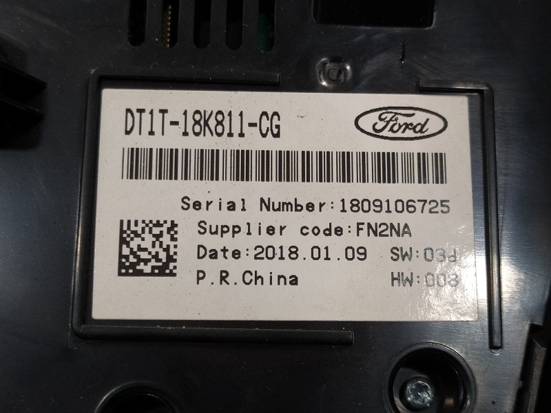 Recambio de sistema audio / radio cd para ford transit connect referencia OEM IAM DT1T18K811CG  