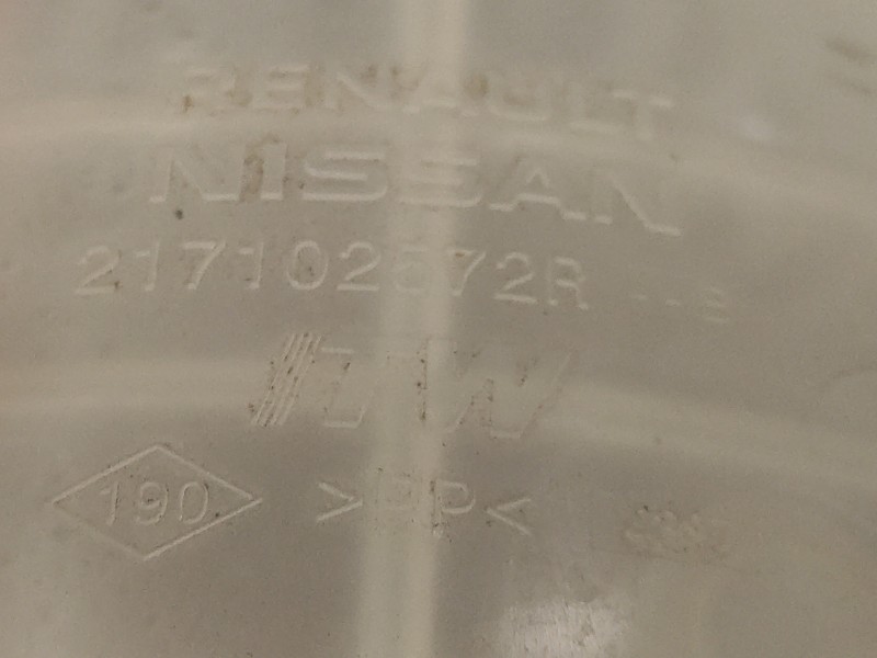 Recambio de deposito expansion para renault clio v 1.0 tce referencia OEM IAM 217102572R  217102572RB