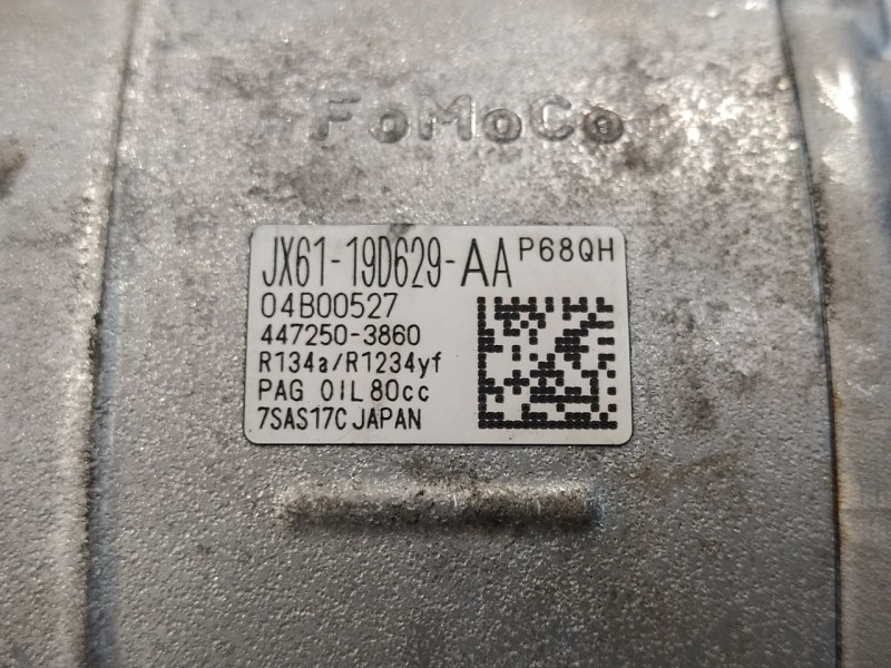 Recambio de compresor aire acondicionado para ford transit connect referencia OEM IAM JX6119D629AA JX6119D629AB 4472503860
