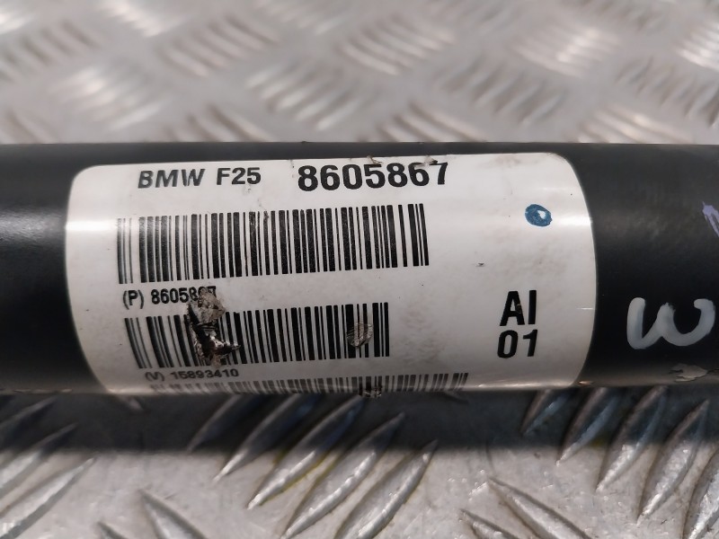 Recambio de transmision central delantera para bmw x3 (f25) referencia OEM IAM 8605867  15893410