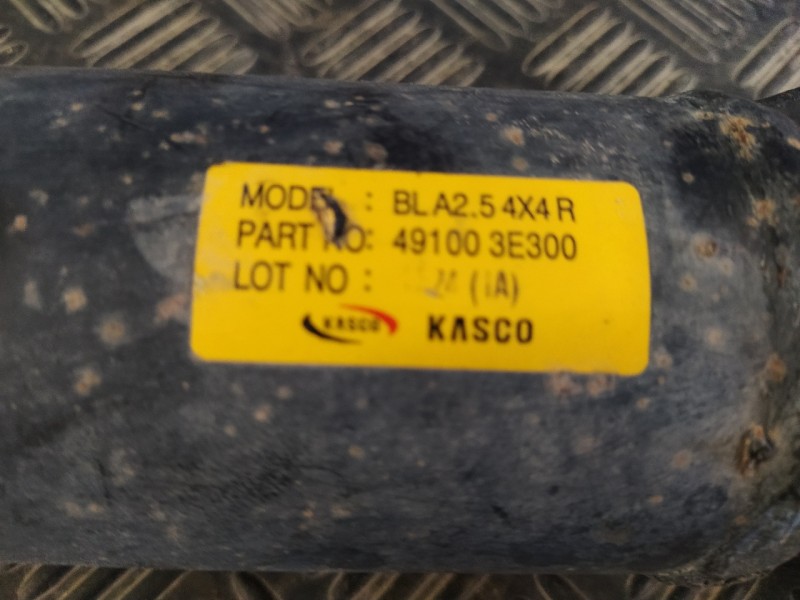 Recambio de transmision central para kia sorento 2.5 crdi cat referencia OEM IAM 491003E300  