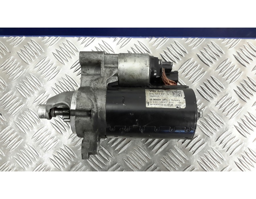 Recambio de motor arranque para audi a4 avant (8k5) (2008) 2.0 16v tdi referencia OEM IAM 03L911021G  0001139075