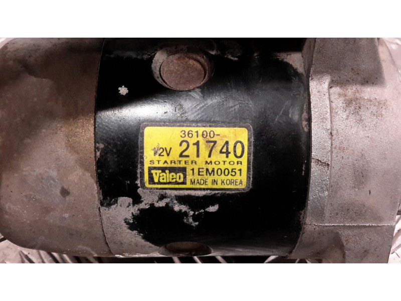 Recambio de motor arranque para hyundai accent (lc) 1.3 cat referencia OEM IAM 3610021740  1EM0051