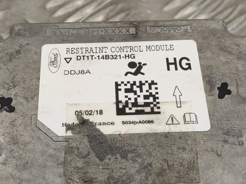 Recambio de centralita airbag para ford transit connect referencia OEM IAM DT1T14B321HG  