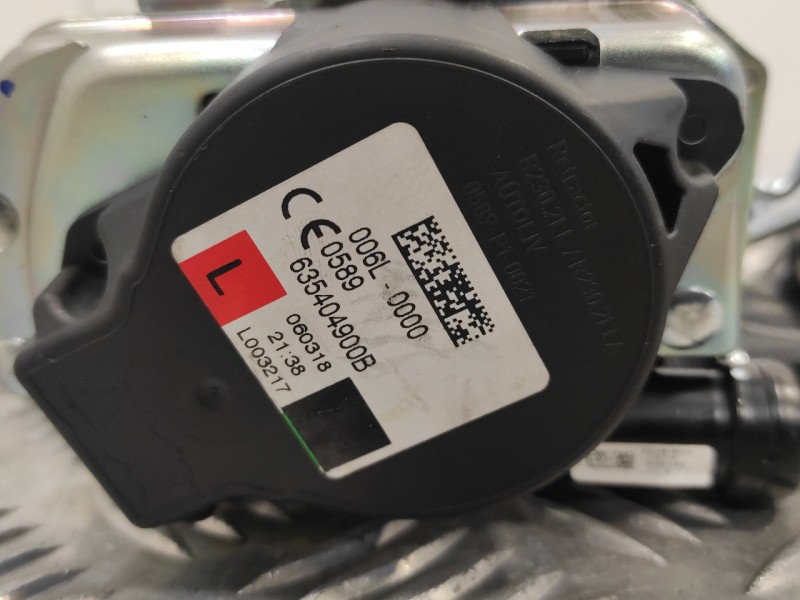 Recambio de cinturon seguridad delantero izquierdo para ford transit connect referencia OEM IAM 635404900B  