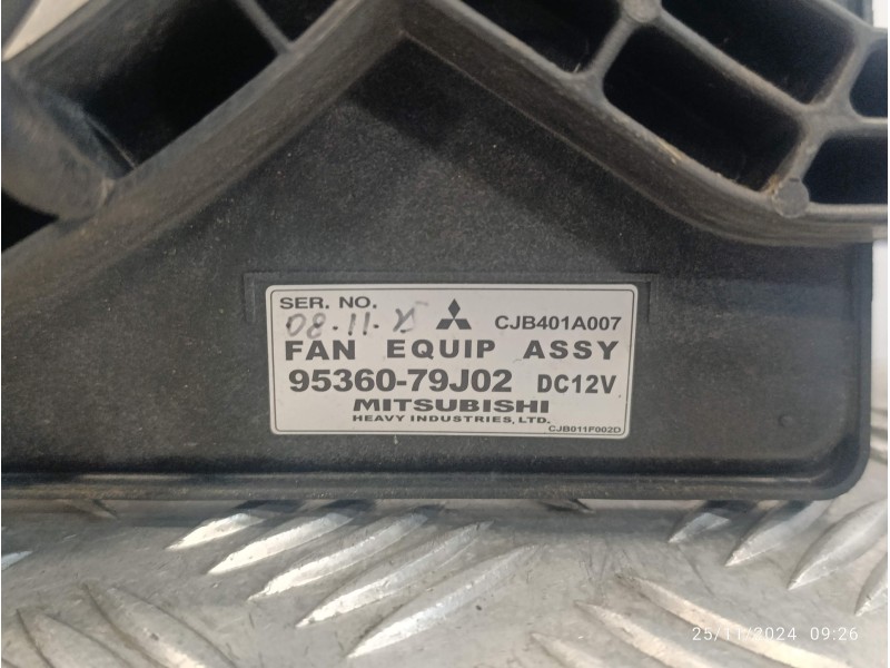 Recambio de electroventilador para suzuki sx4 rw (ey) 1.6 16v cat referencia OEM IAM 9536079J02  