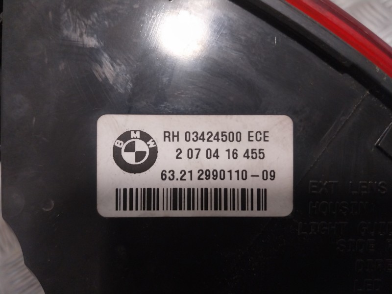 Recambio de piloto trasero derecho para bmw x1 (e84) referencia OEM IAM 63212990110  