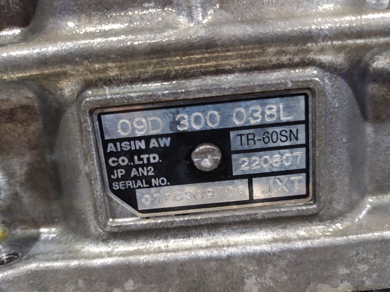 Recambio de caja cambios para volkswagen touareg (7l6) 2.5 tdi dpf referencia OEM IAM JXT  