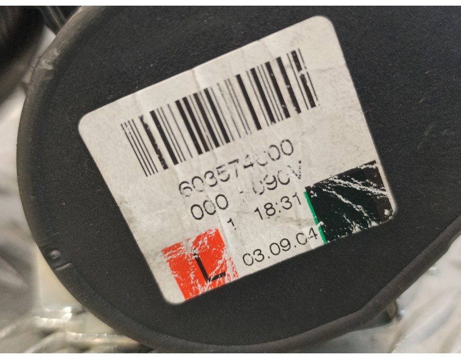 Recambio de cinturon seguridad trasero izquierdo para volkswagen golf v berlina (1k1) 1.9 tdi referencia OEM IAM 603574600  