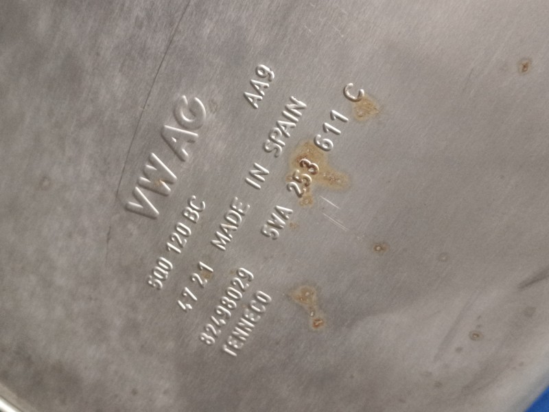 Recambio de tubo escape completo para cupra formentor km (fm6) referencia OEM IAM 5WA253611C  