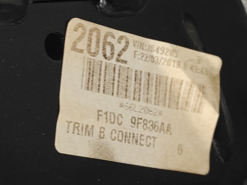 Recambio de pedal freno para ford transit connect 1.5 ecoblue tdci cat referencia OEM IAM AV612467GB  