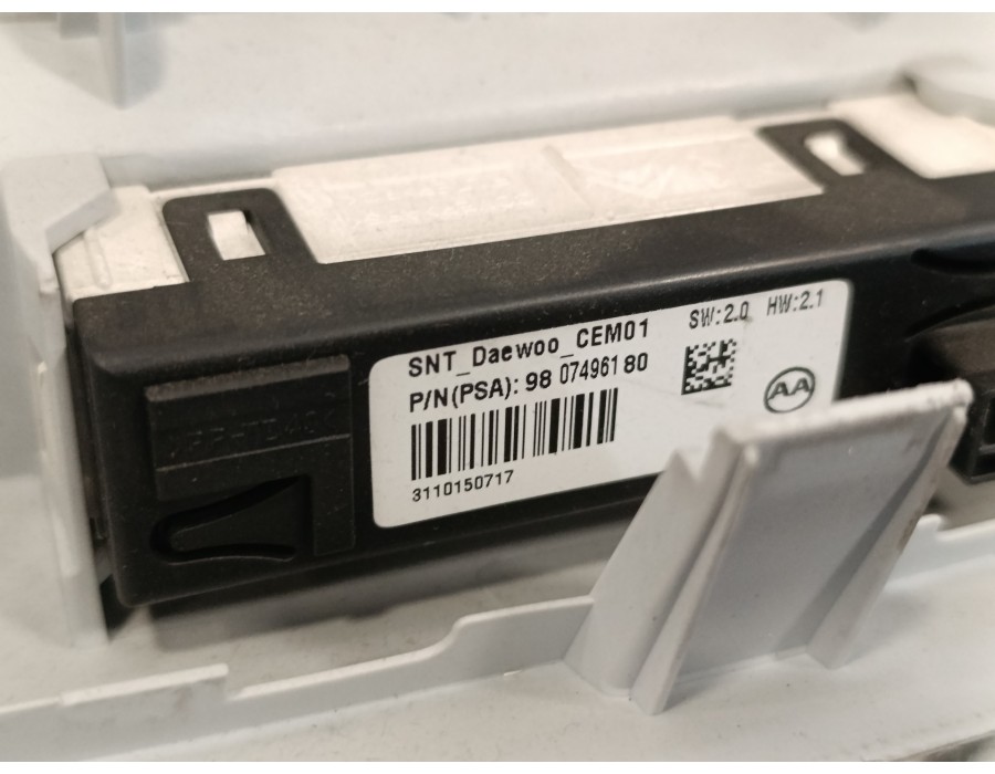 Recambio de luz interior para peugeot 308 1.6 blue-hdi fap referencia OEM IAM 9677821577 9677822177 9677821777