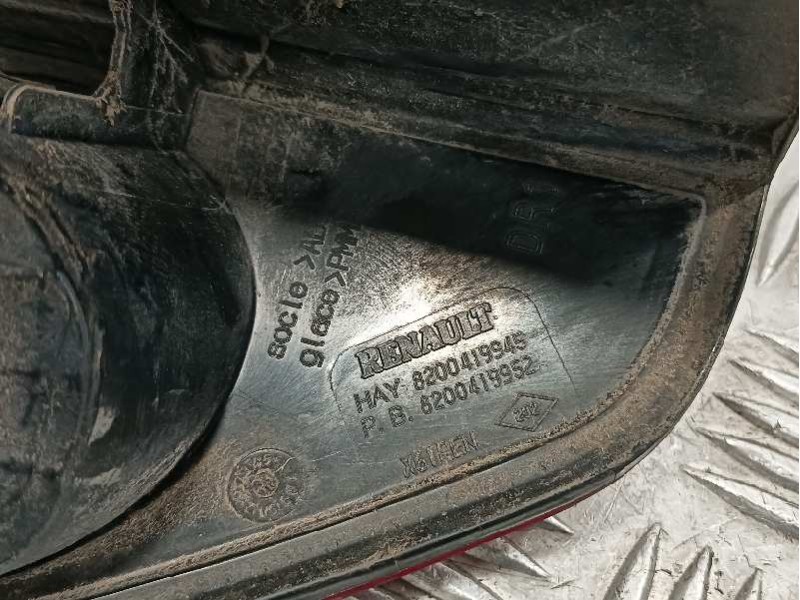 Recambio de piloto trasero derecho para renault kangoo referencia OEM IAM 8200419945  8200419952