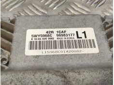 Recambio de centralita motor uce para chevrolet aveo 1.2 cat referencia OEM IAM 5WY5968C 42R1CAF 96983177 2