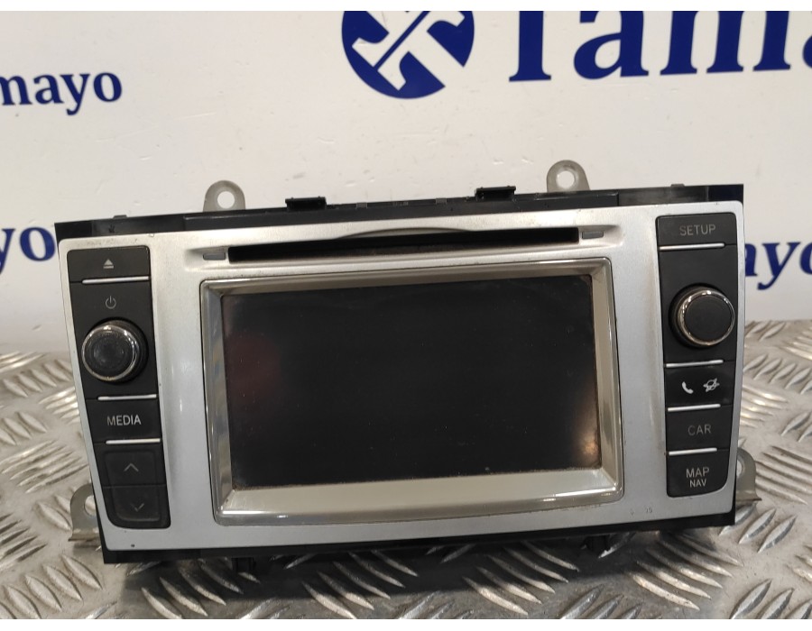 Recambio de sistema audio / radio cd para toyota avensis (t27) 2.0 d-4d cat referencia OEM IAM 8614005010  
