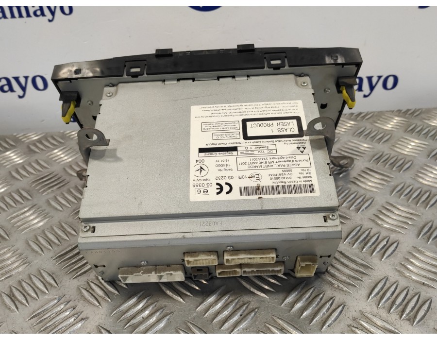 Recambio de sistema audio / radio cd para toyota avensis (t27) 2.0 d-4d cat referencia OEM IAM 8614005010  