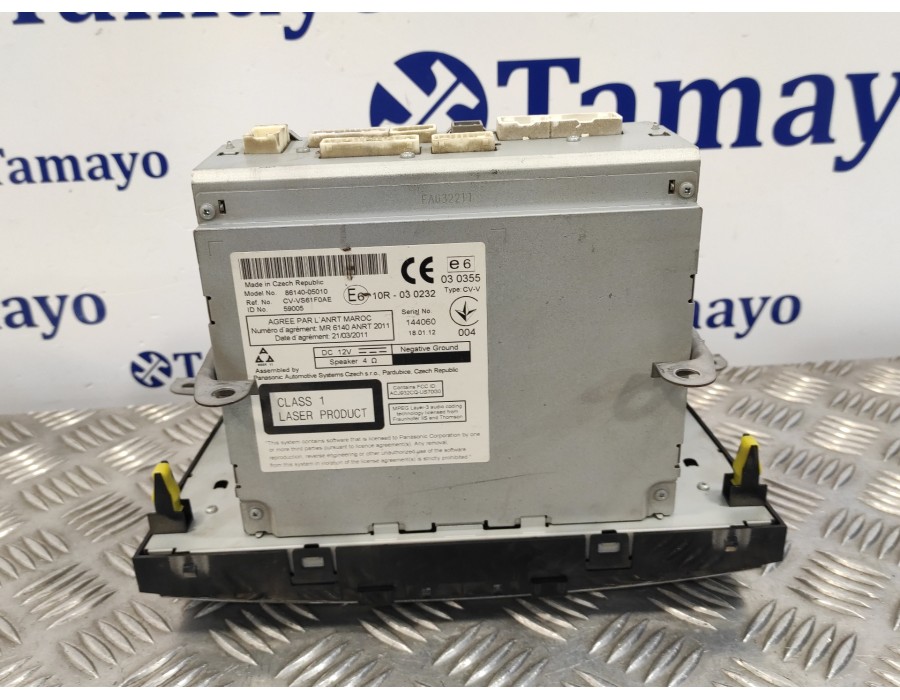 Recambio de sistema audio / radio cd para toyota avensis (t27) 2.0 d-4d cat referencia OEM IAM 8614005010  