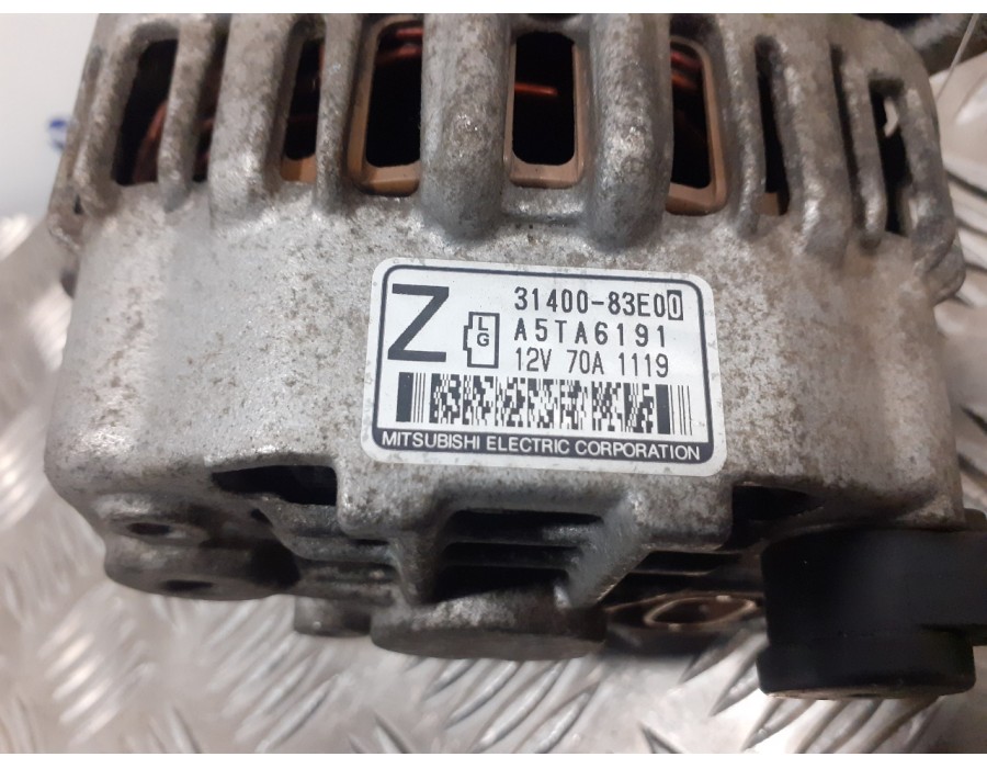 Recambio de alternador para suzuki wagon r+ rb (mm) 1.3 16v cat referencia OEM IAM 3140083E00  A5TA6191