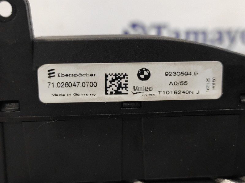 Recambio de resistencia calefaccion para bmw serie 1 lim f21 ac referencia OEM IAM   92305949