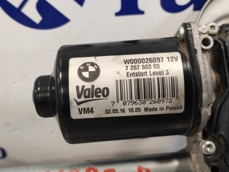 Recambio de motor limpia delantero para bmw serie 1 lim f21 ac referencia OEM IAM   W000026097