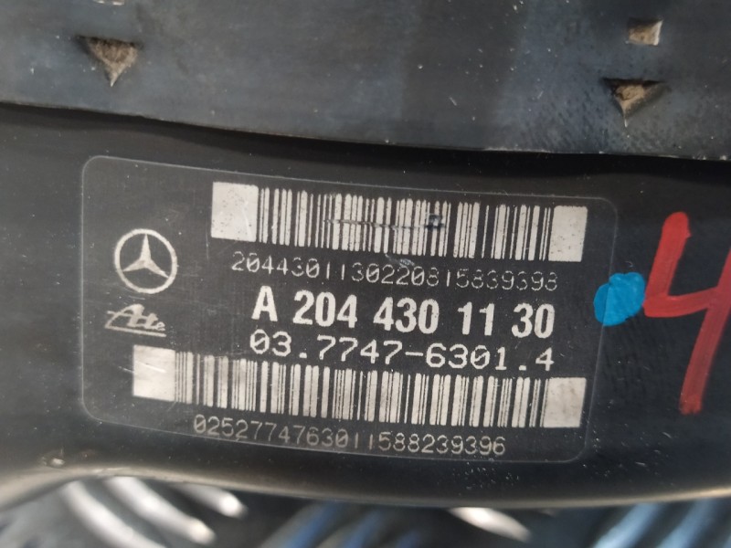 Recambio de servofreno para mercedes-benz clase c (w204) berlina 2.2 cdi cat referencia OEM IAM A2044301130  03774763014