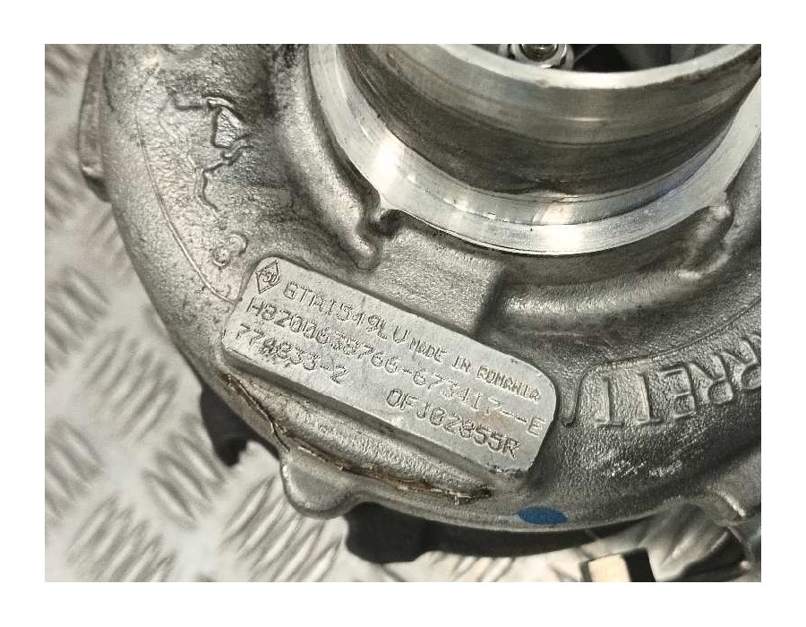 Recambio de turbocompresor para renault koleos 2.0 dci diesel fap referencia OEM IAM H820063876  7748332