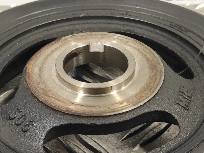 Recambio de polea cigueñal para citroën c4 berlina 1.6 16v hdi referencia OEM IAM 9654961080K  