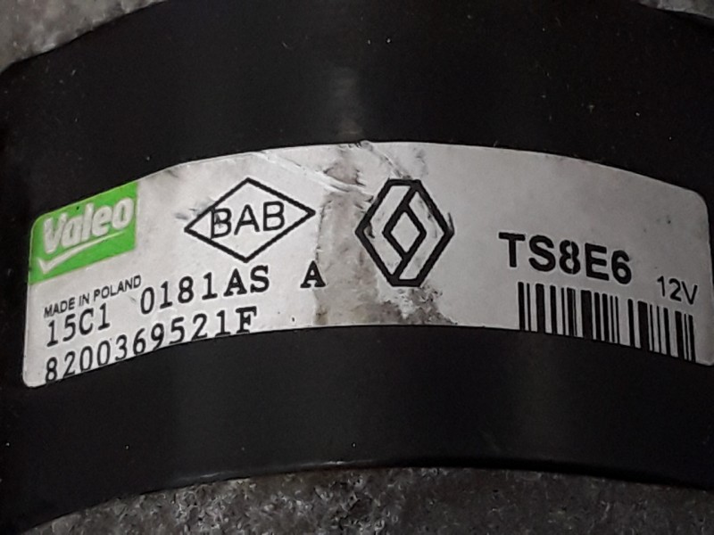Recambio de motor arranque para renault clio iii 1.2 16v referencia OEM IAM 8200369521F  