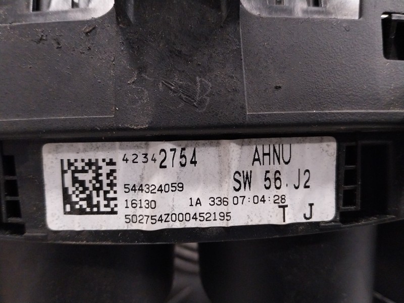 Recambio de cuadro instrumentos para opel mokka 1.6 cdti dpf referencia OEM IAM 544324059  42342754