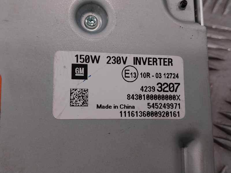 Recambio de modulo electronico para opel mokka 1.6 cdti dpf referencia OEM IAM 42393207  545249971