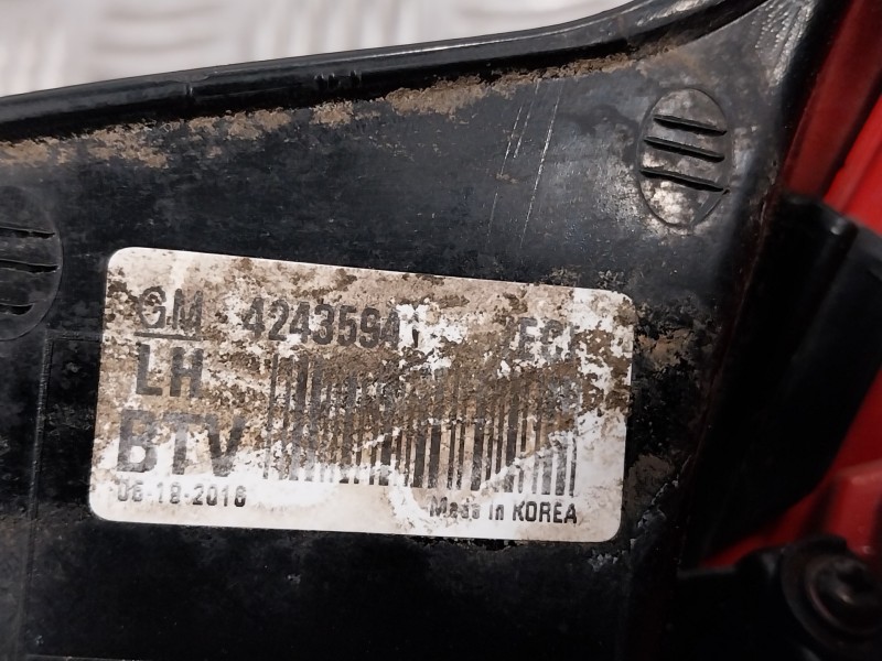 Recambio de piloto trasero izquierdo para opel mokka 1.6 cdti dpf referencia OEM IAM 42435941  