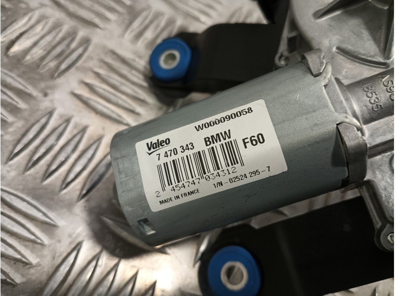 Recambio de motor limpia trasero para mini countryman (f60) referencia OEM IAM 7470343  W000090058