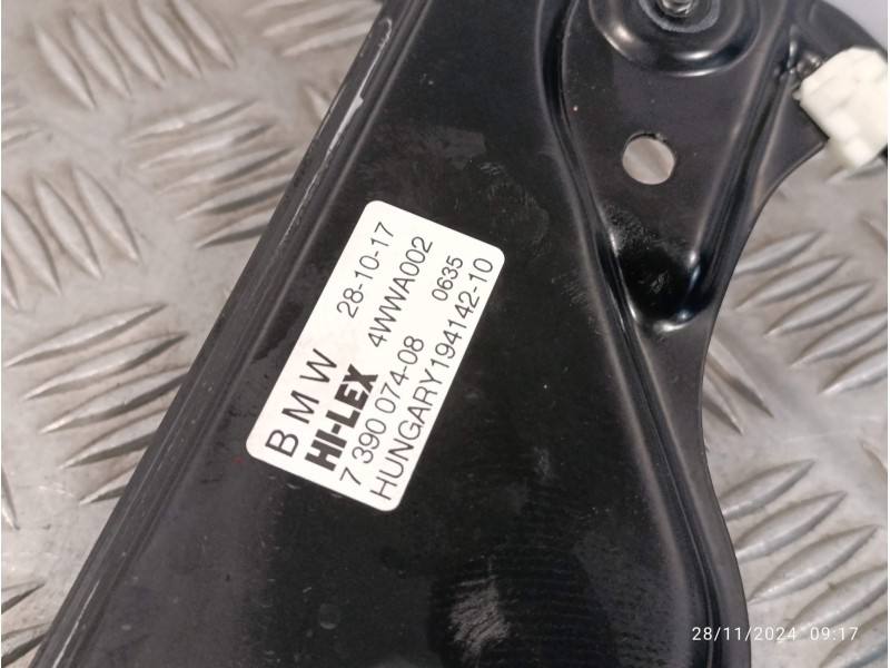 Recambio de elevalunas delantero derecho para mini countryman (f60) referencia OEM IAM 739007408  