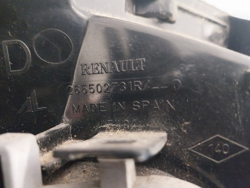 Recambio de piloto trasero derecho para renault captur referencia OEM IAM 265502731R  
