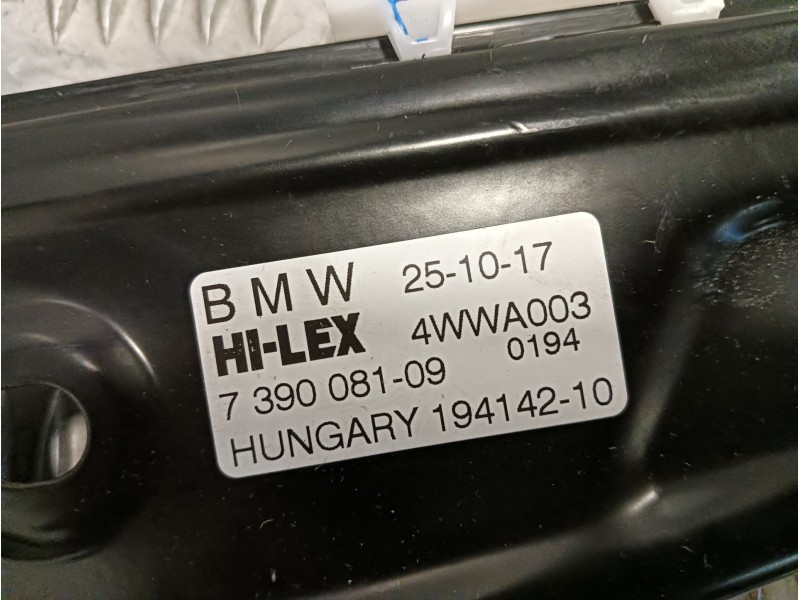 Recambio de elevalunas trasero izquierdo para mini countryman (f60) referencia OEM IAM 739008109  19414210