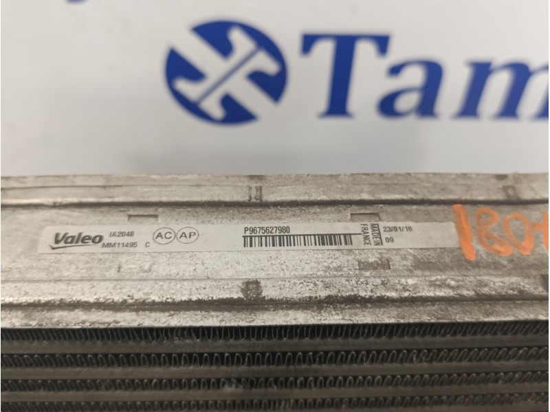 Recambio de intercooler para peugeot 308 1.6 blue-hdi fap referencia OEM IAM P9675627980 IA2048 MM11495C