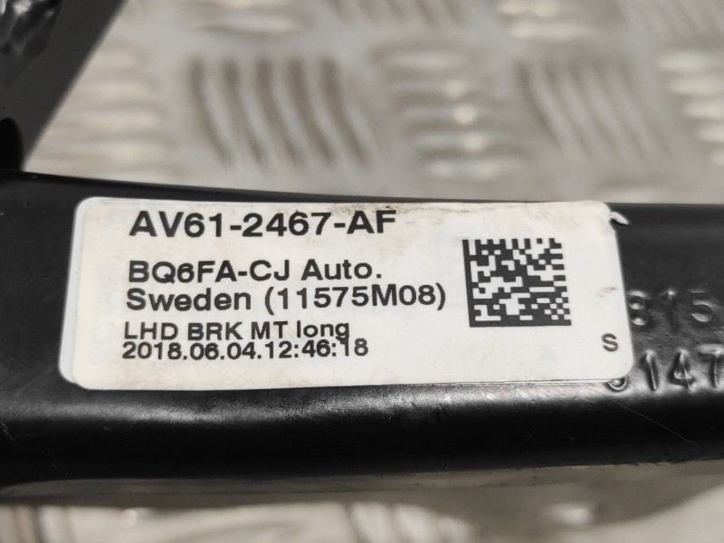 Recambio de pedal freno para ford transit connect 1.5 tdci cat referencia OEM IAM AV612467AF  BQ6FACJ