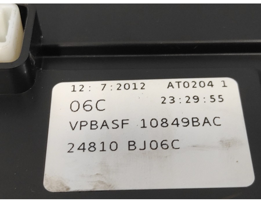 Recambio de cuadro instrumentos para nissan nv 200 (m20) 1.5 dci cat referencia OEM IAM 24810BJ06C VPBASF10894AB VPBASF10849BAC