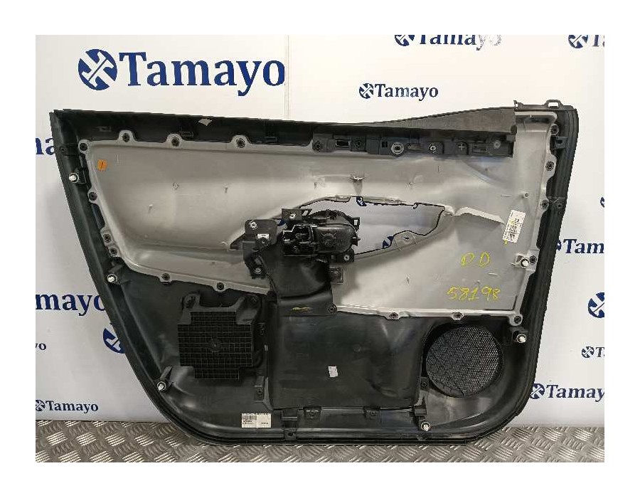 Recambio de guarnecido puerta delantera derecha para toyota yaris (xpa1f/mxph11/chxnbw) hybrid 1.5cc referencia OEM IAM 676100DU
