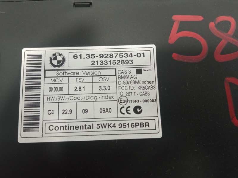 Recambio de modulo electronico para bmw x1 (e84) referencia OEM IAM 61359287534  