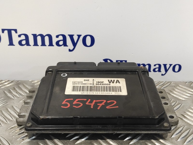 Recambio de centralita motor uce para chevrolet kalos 1.2 cat referencia OEM IAM 96435559  5WY1E07E
