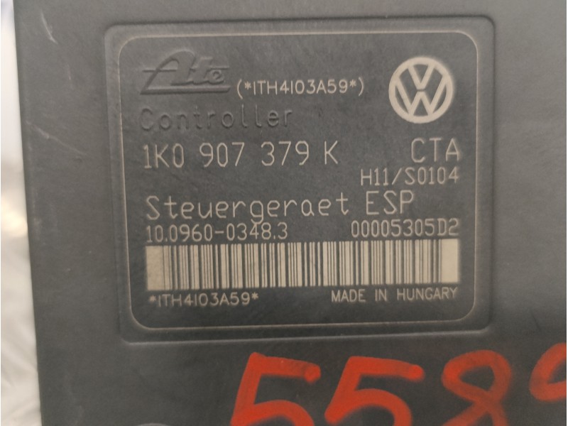 Recambio de abs para volkswagen golf v berlina (1k1) 1.9 tdi referencia OEM IAM 1K0614517H 1K0907379K 10020601064