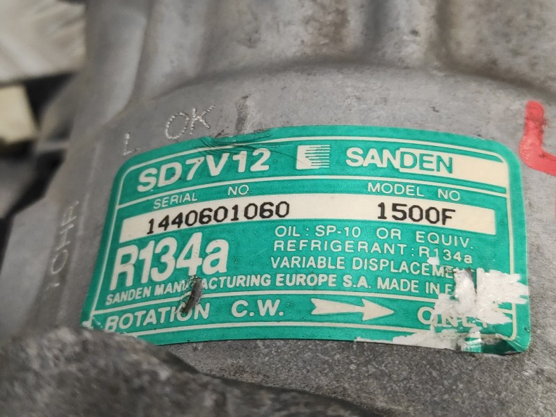Recambio de compresor aire acondicionado para citroën xsara berlina 1.6 referencia OEM IAM SD7V121500F  