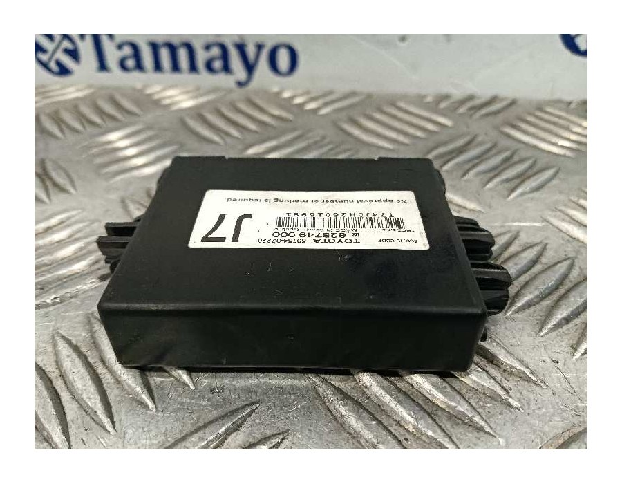 Recambio de centralita aire acondicionado para toyota yaris (xpa1f/mxph11/chxnbw) hybrid 1.5cc referencia OEM IAM 8978402220  62