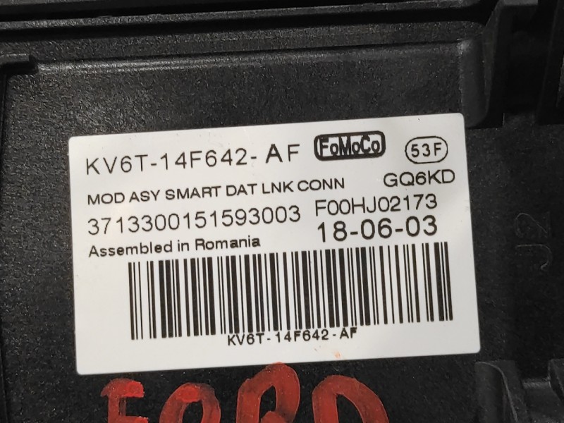 Recambio de modulo electronico para ford transit connect referencia OEM IAM KV6T14F642AF  