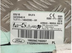Recambio de airbag cortina delantero derecho para ford transit connect referencia OEM IAM JT1114042D95AH  34232949H 2