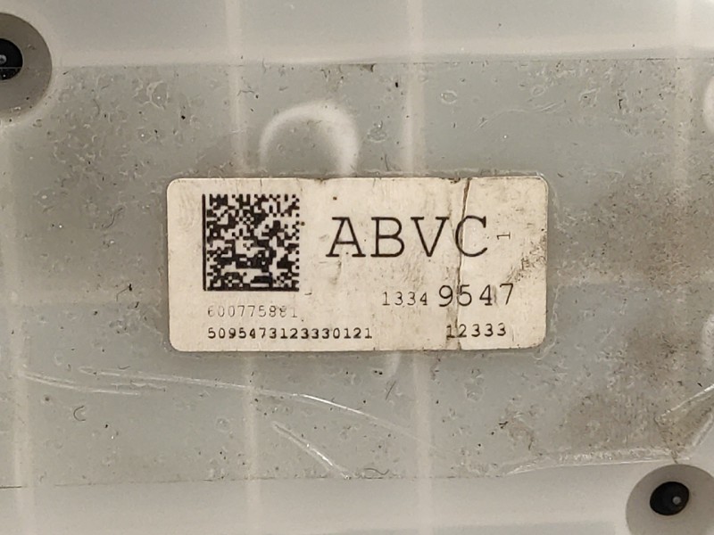 Recambio de cuadro instrumentos para opel meriva b 1.7 16v cdti referencia OEM IAM 13349547  600775881